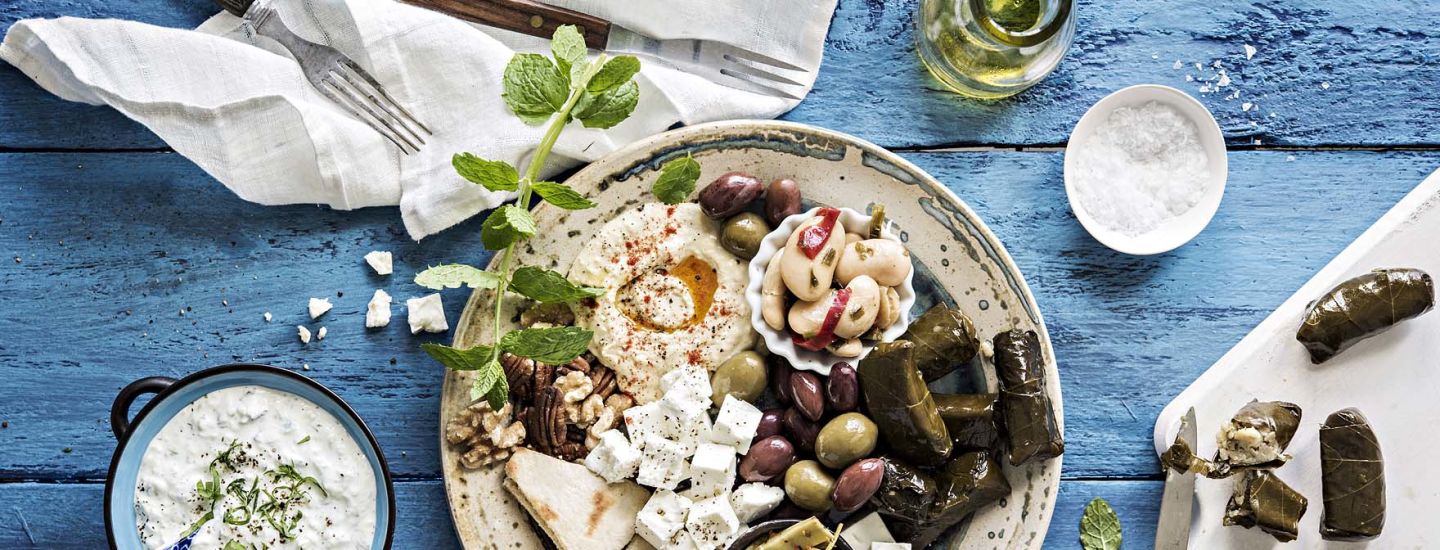 Feta ja oliivit kruunaavat kreikkalaisen keittiön
