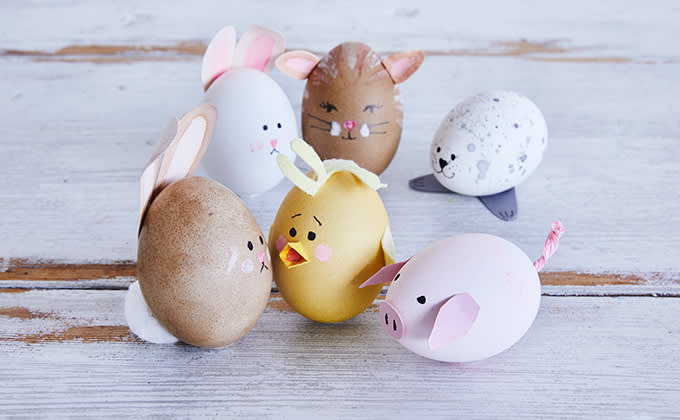 askartele hauskat paasiaismunat elainhahmot 680