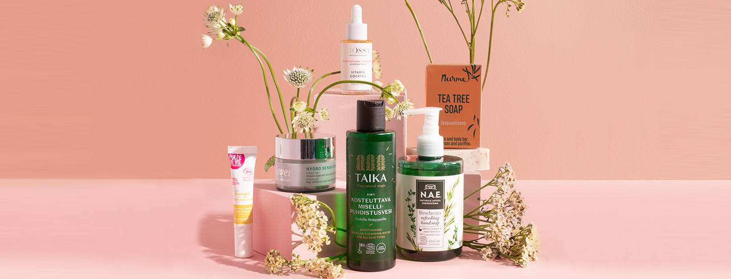 Luontoretki marketissa – joko tunnet luonnonkosmetiikan?
