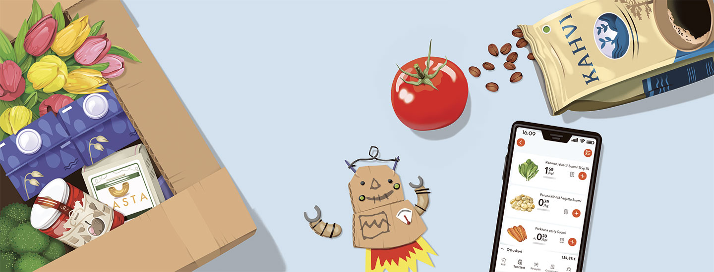 Klikkaamalla kevyempi arki