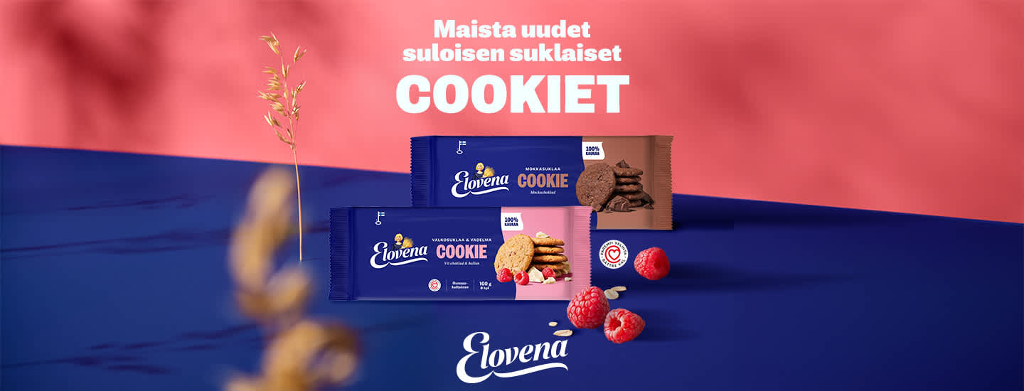 Osallistu Elovena Cookie -arvontaan ja voita ihana Iittalan Kastehelmi-lahjapaketti!