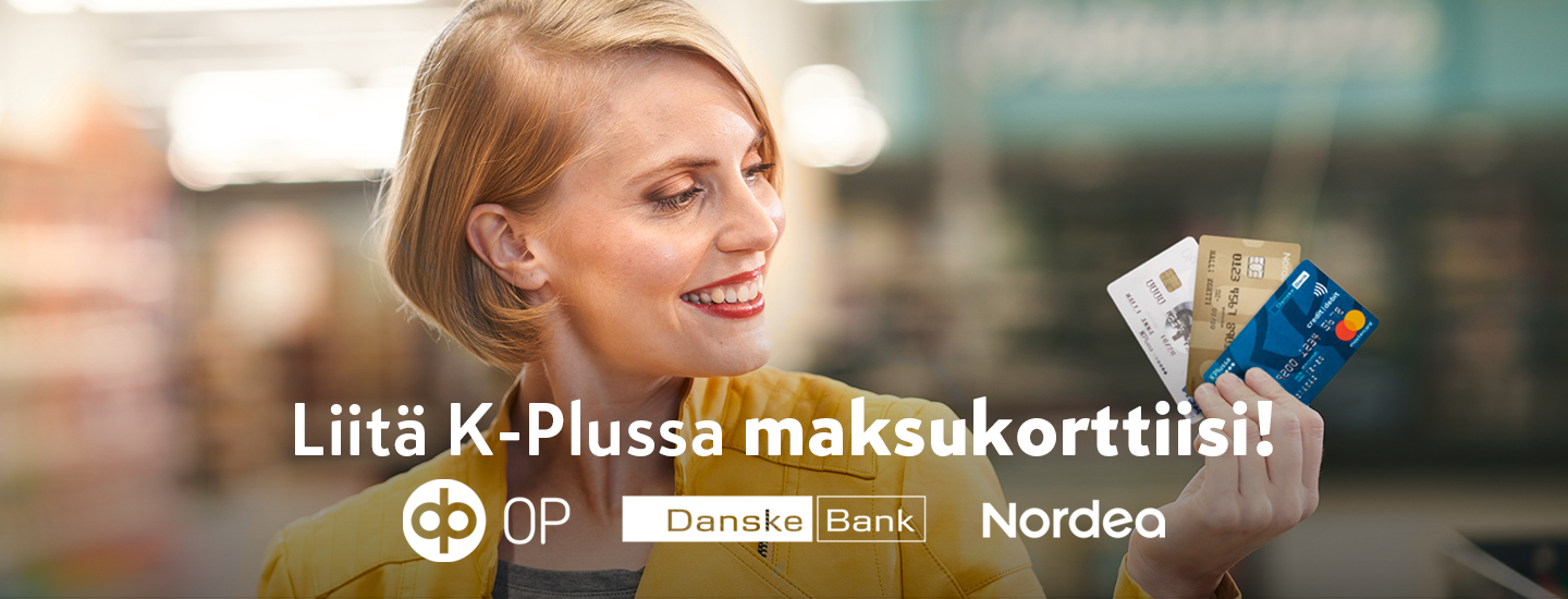 Liitä K-Plussa maksukorttiisi