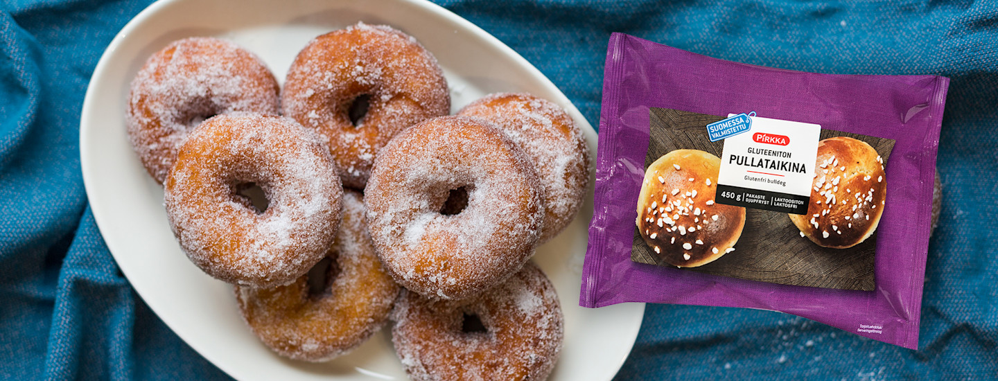 Pirkan gluteenittomalle pullataikinalle Vuoden 2017 gluteeniton tuote -tunnustus