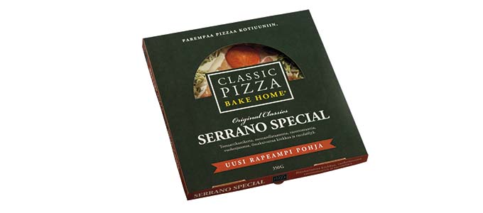 Classic pizza Serrano Special