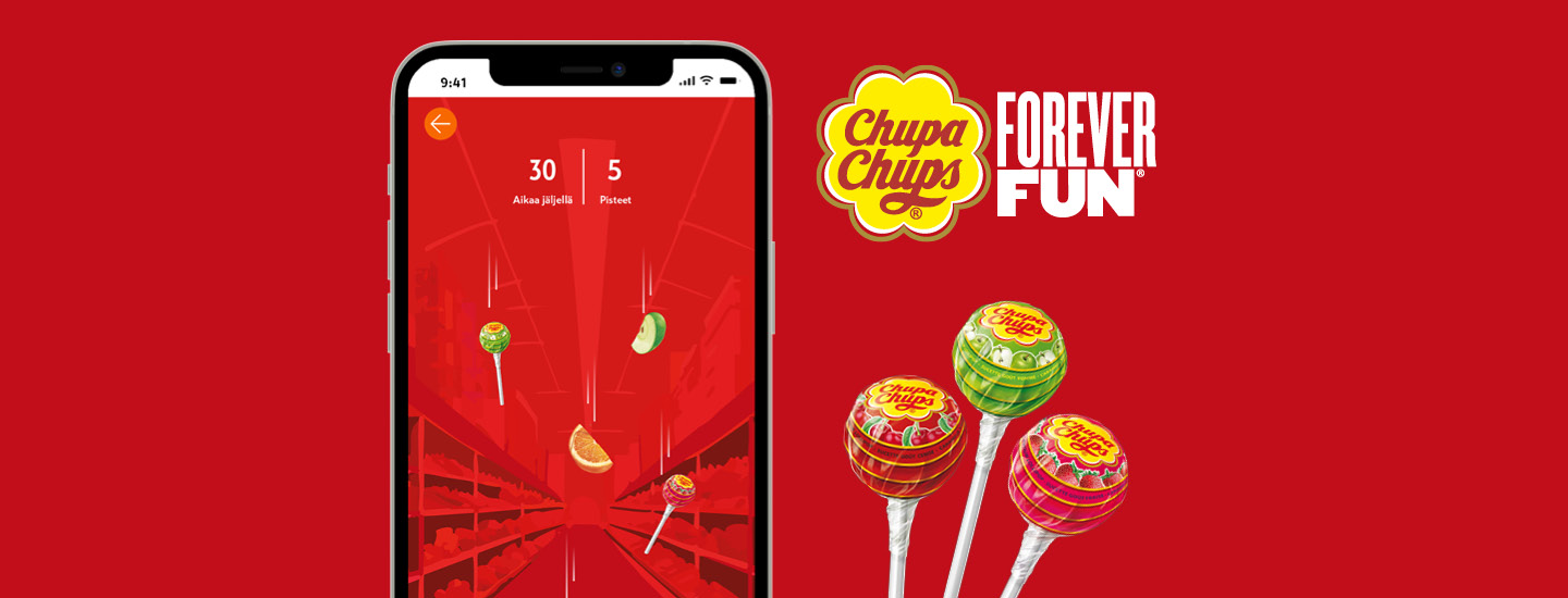 Peli Chupa Chups raaputusarpa kansikuva 1440x550