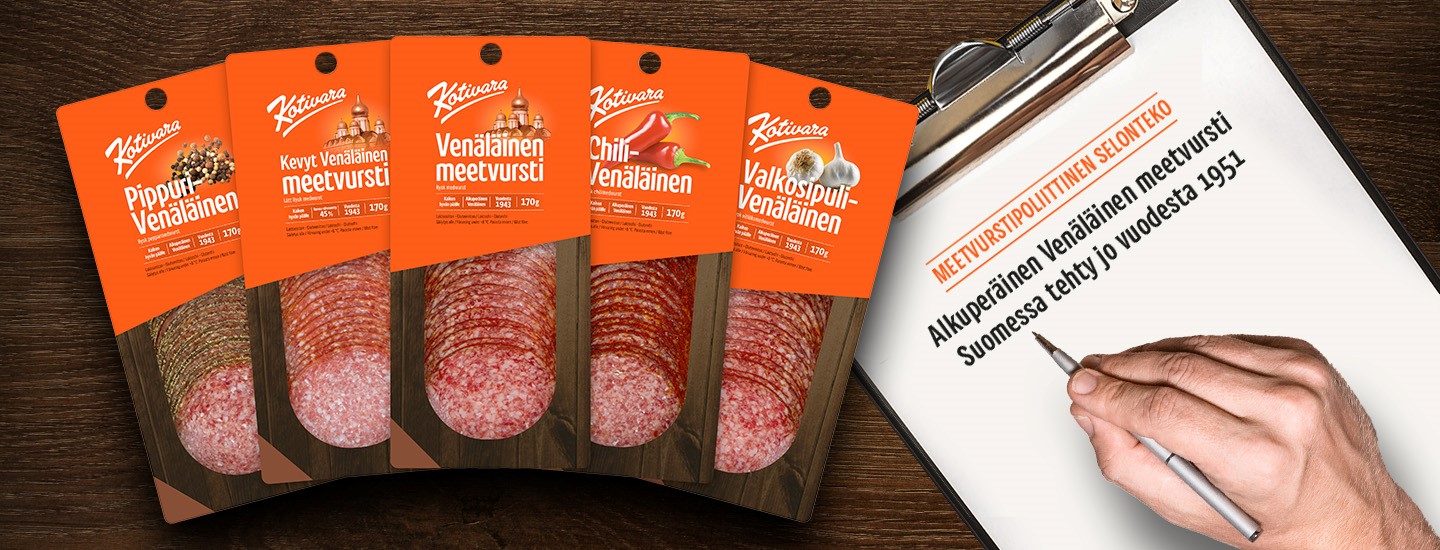 Meetvurstipoliittinen selonteko julki – hyvä maku pidettävä omissa käsissä