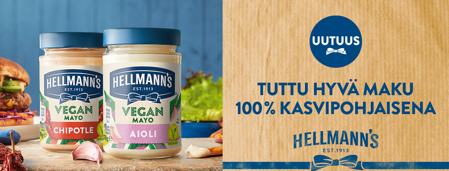 Hellmann’s lanseeraa kaksi uutta vegaanista majoneesia!