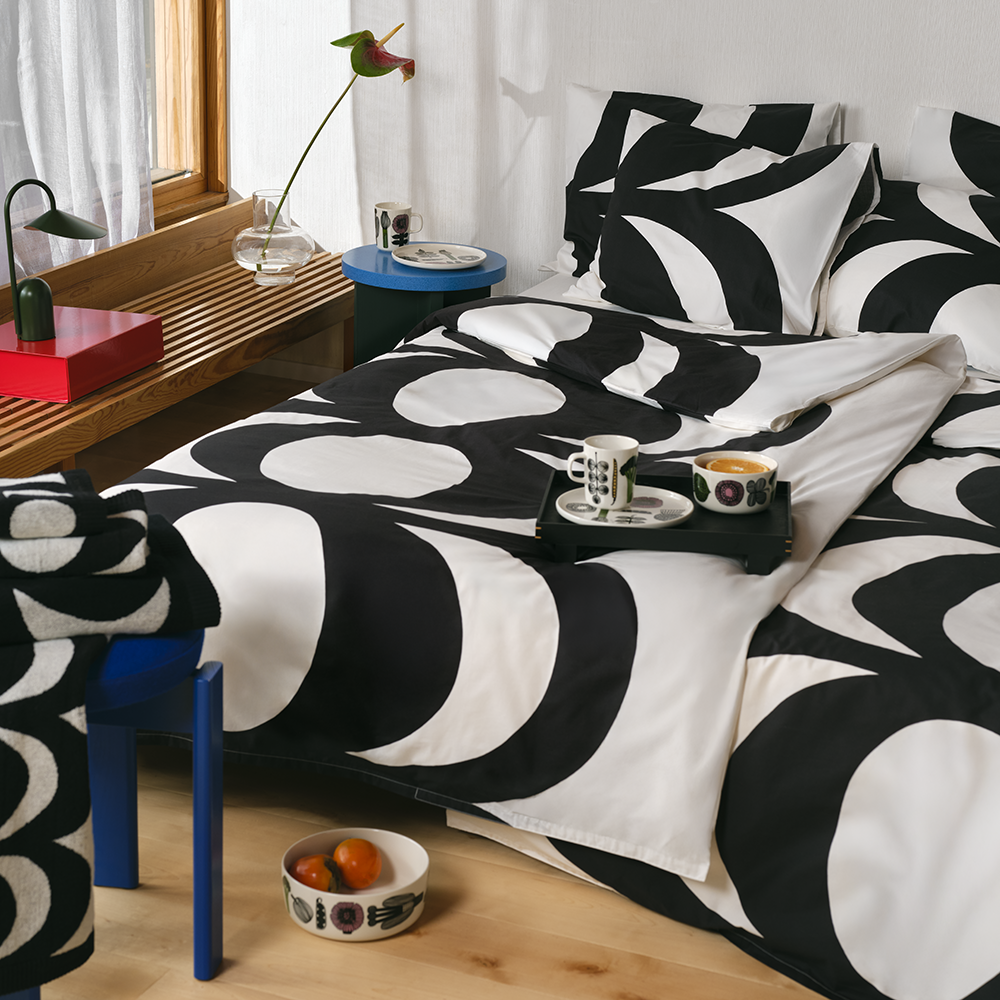 Marimekko Kaivo tekstiilit kuvituskuva