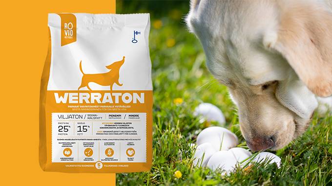 Rovio-Pet-Foods Artikkeli-kuvituskuva 680x450px Werraton-Viljaton