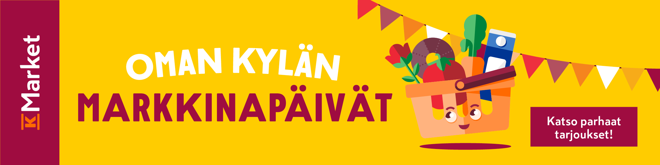 Wihii! Oman kylän Markkinapäiviltä paljon ja halvalla - Tuu hakee!