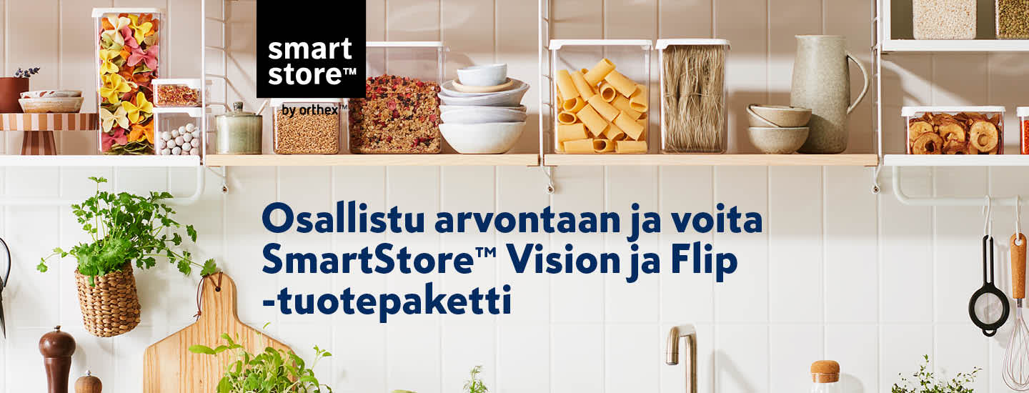 Osallistu arvontaan ja voita SmartStore™ Vision ja Flip -tuotepaketti