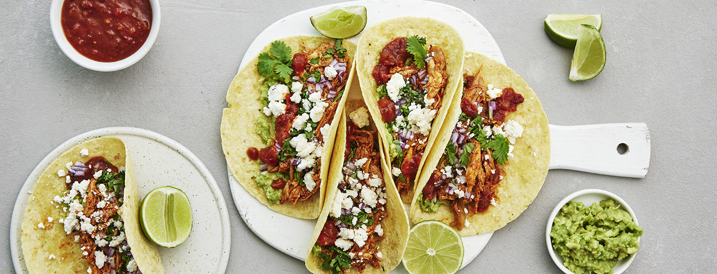 Meksikolaiset kanatacot 1440x550