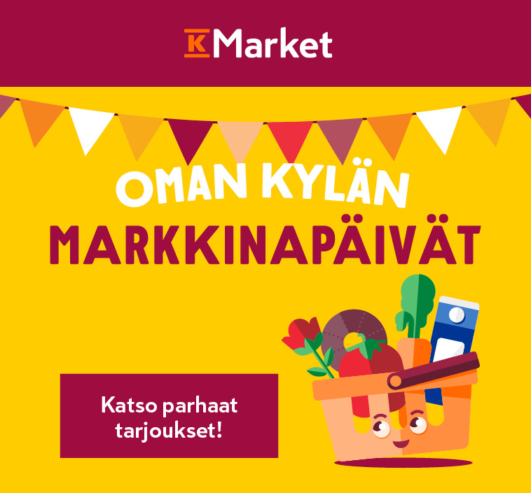 Wihii! Oman kylän Markkinapäiviltä paljon ja halvalla - Tuu hakee!