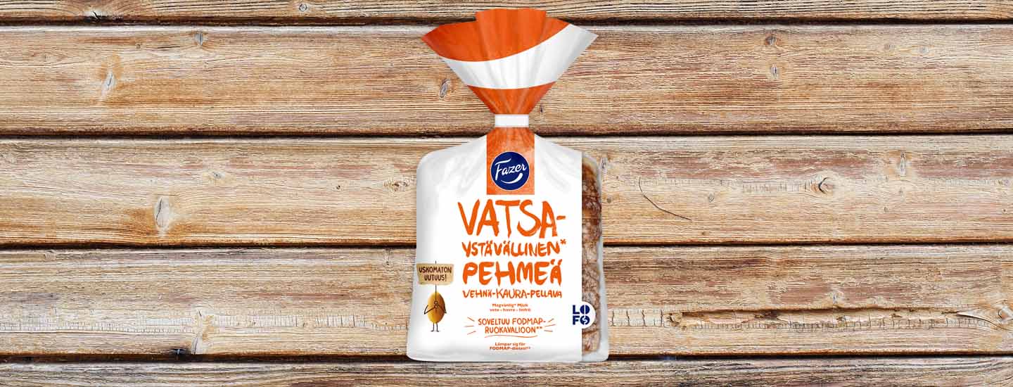 Fazerin vatsaystävälliset leivät