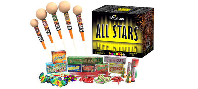 Ilotulitteet ryhmäkuva