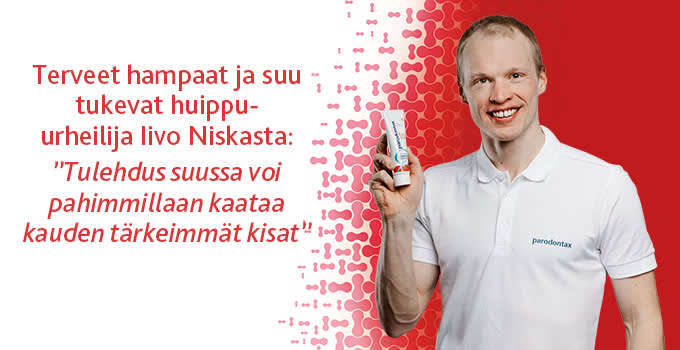 Parodontax artikkeli Kesko elokuu