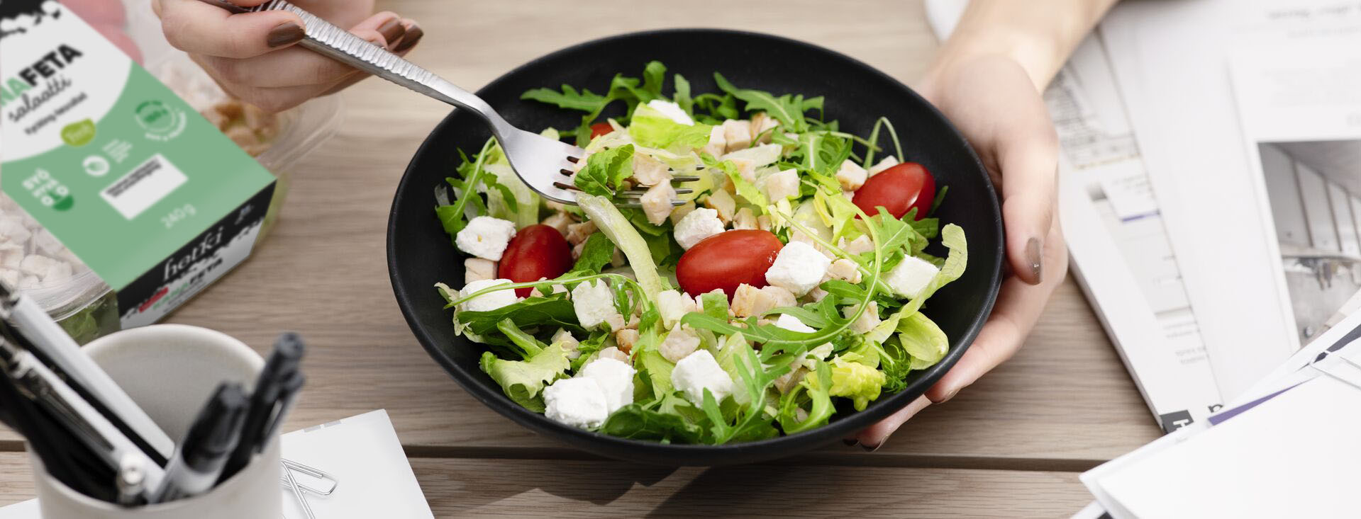 Hetki-salaatteja tasapainoiseen ruokavalioon