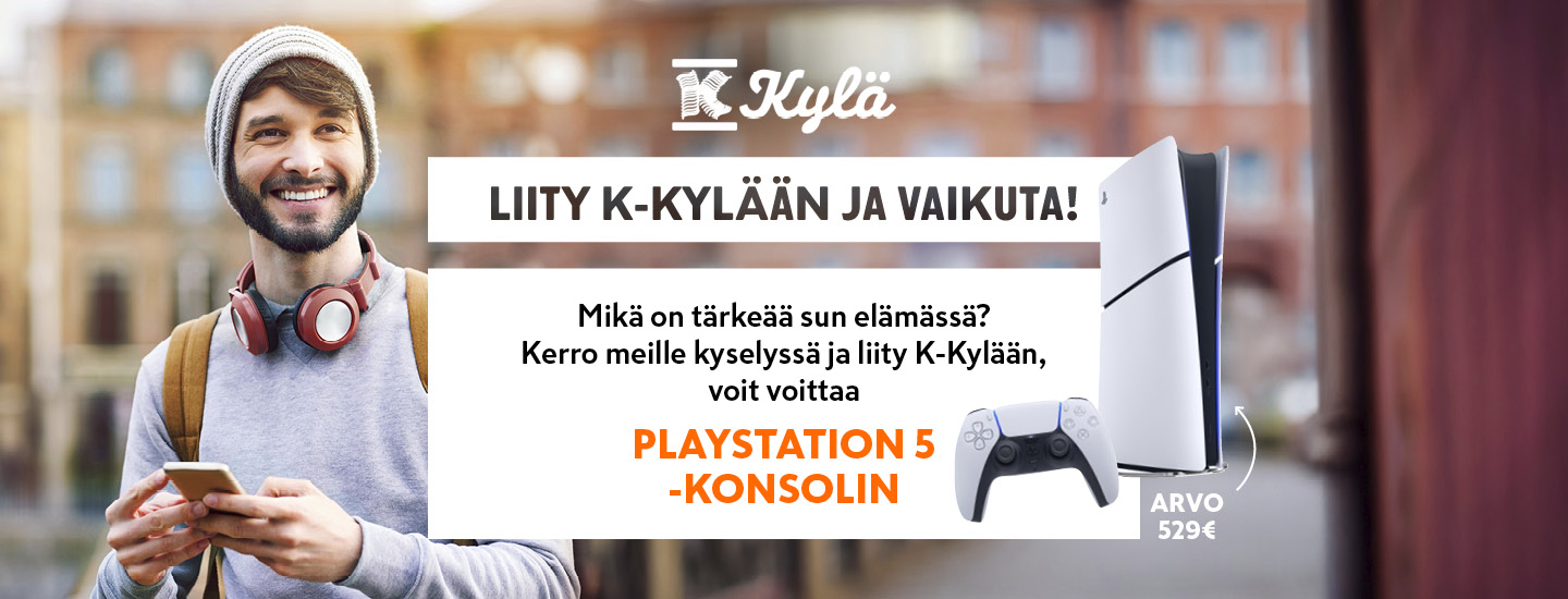 K-Kyla rekrytointi K-Ruoka hero 1440x550 Maaliskuu2026