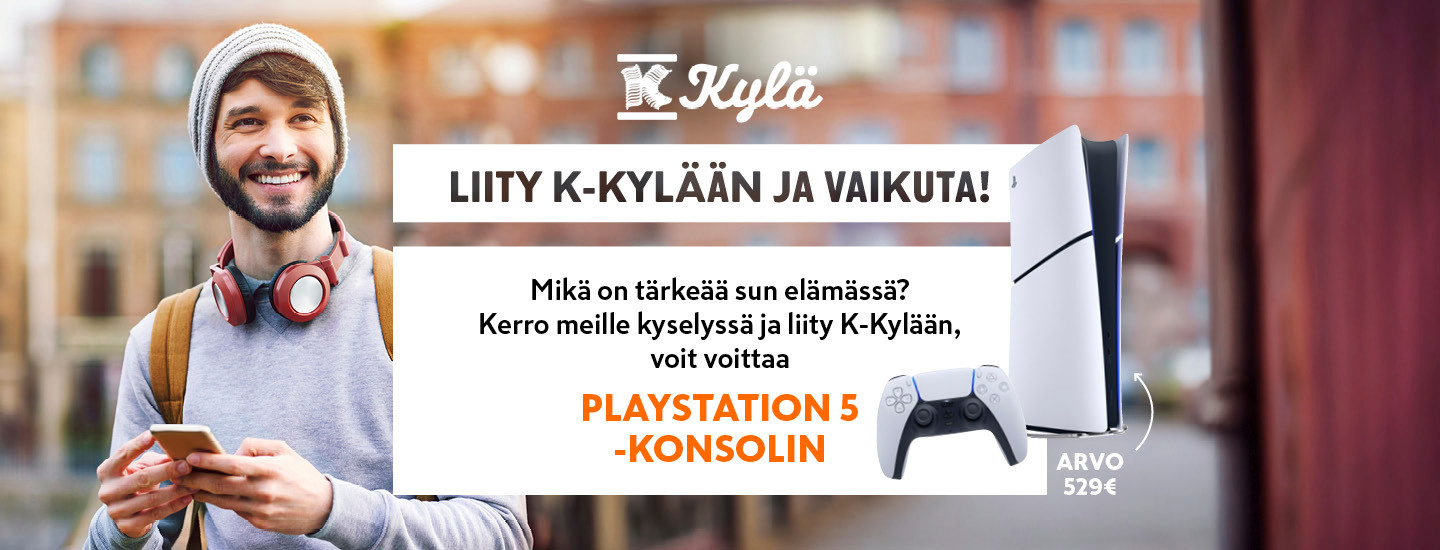 K-Kyla rekrytointi K-Ruoka hero 1440x550 Maaliskuu2026