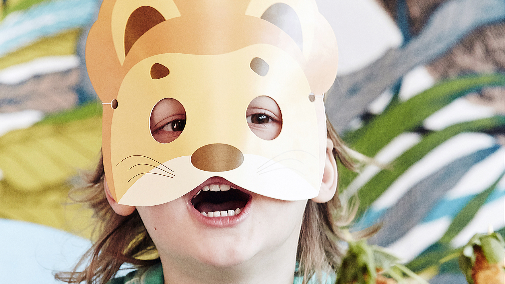 Hauskat eläinnaamarit lastensynttäreille