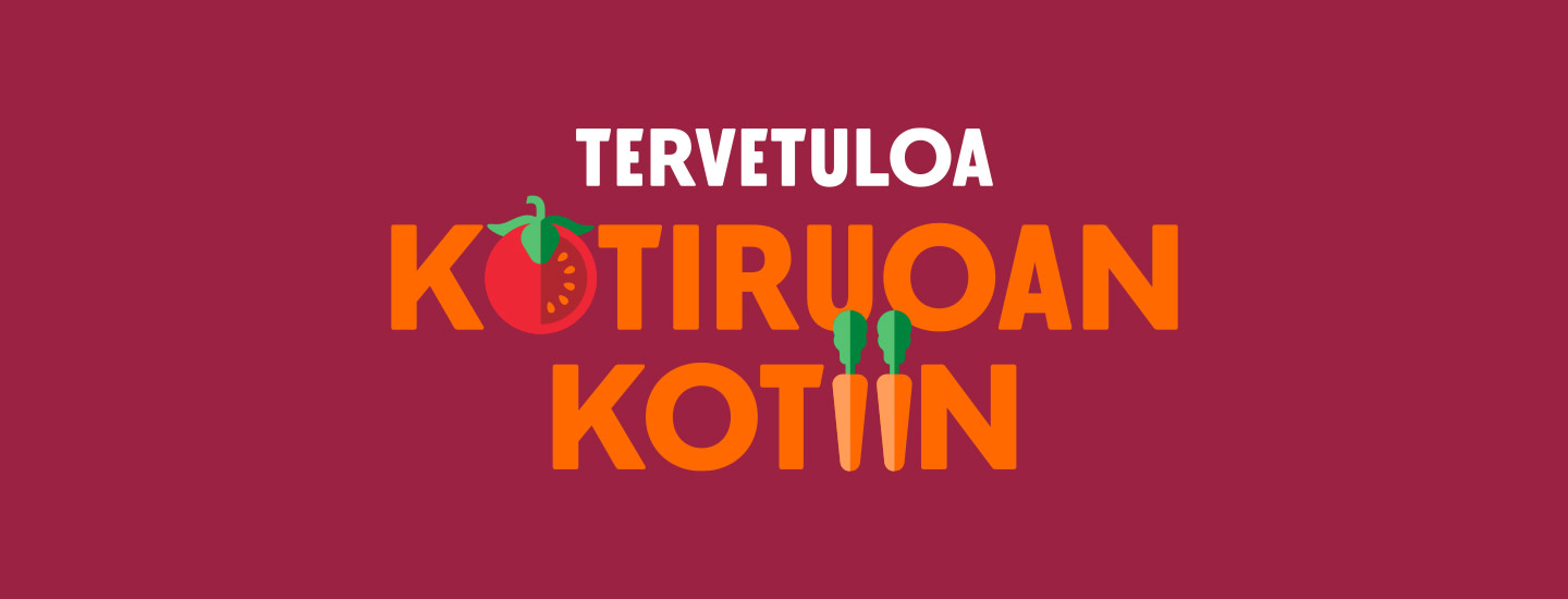 Kotiruokasuosikit ja vinkit!
