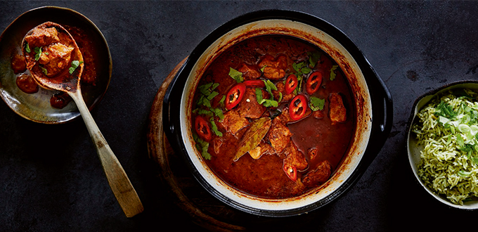 Carne con chili eli meksikolainen lihapata 2019 kuvitus