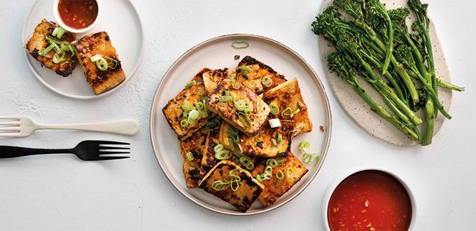 Huli huli -tofu kuvitus