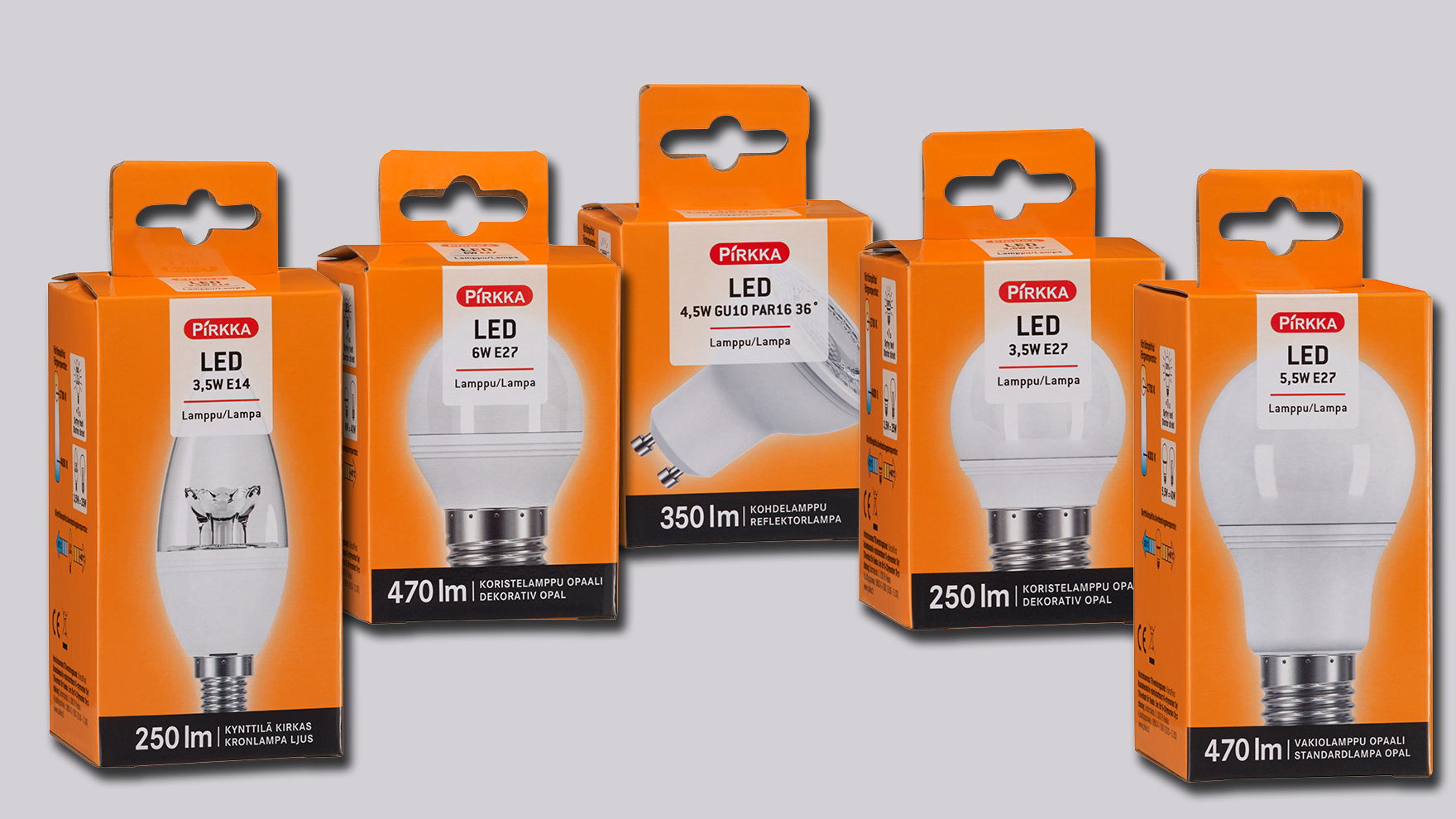 Led-lamppu säästää energiaa valosta tinkimättä