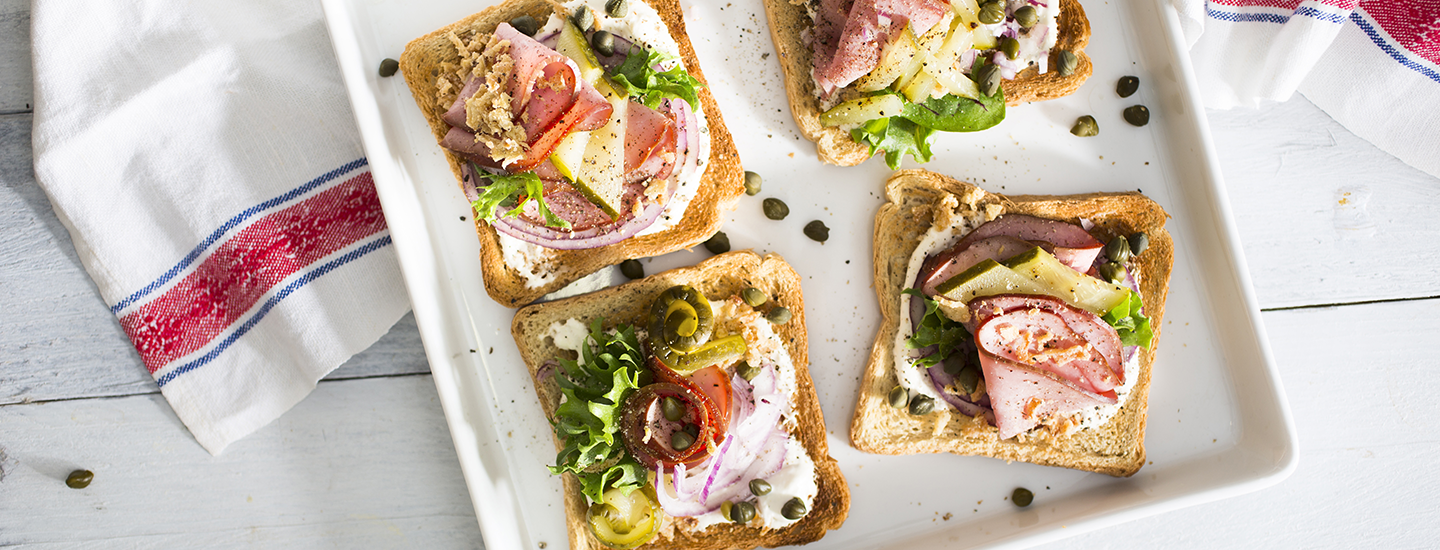 Klassiset voileivät uudella tavalla