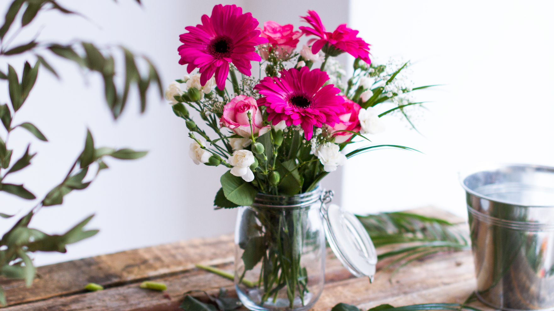 Tee itse juhlien kaunein kukkakimppu