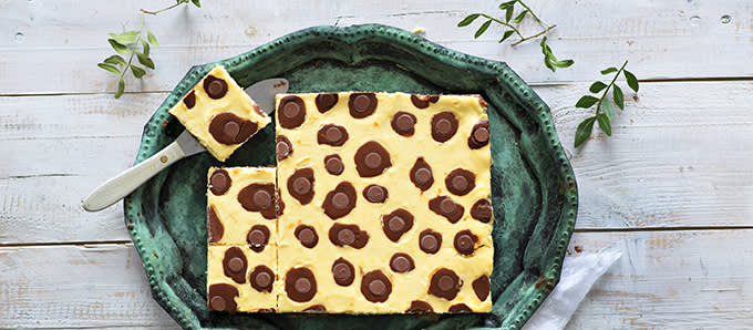 Pantteri-appelsiinirahkapiirakka