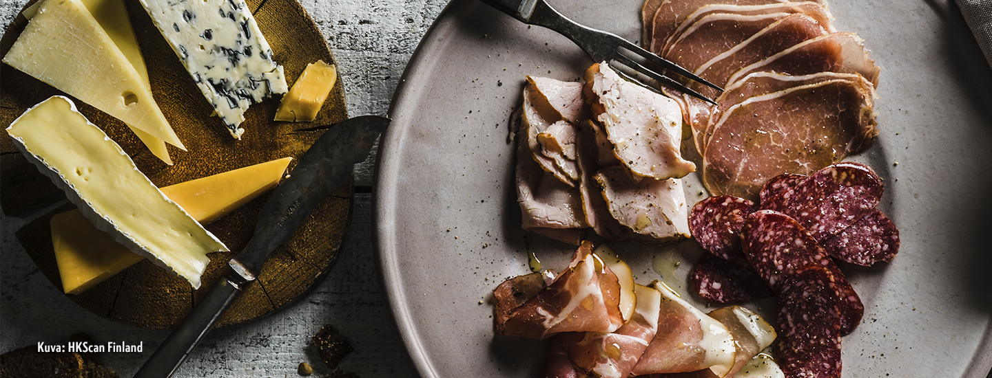 Gourmet-leikkeleet – illanistujaisten kunkku