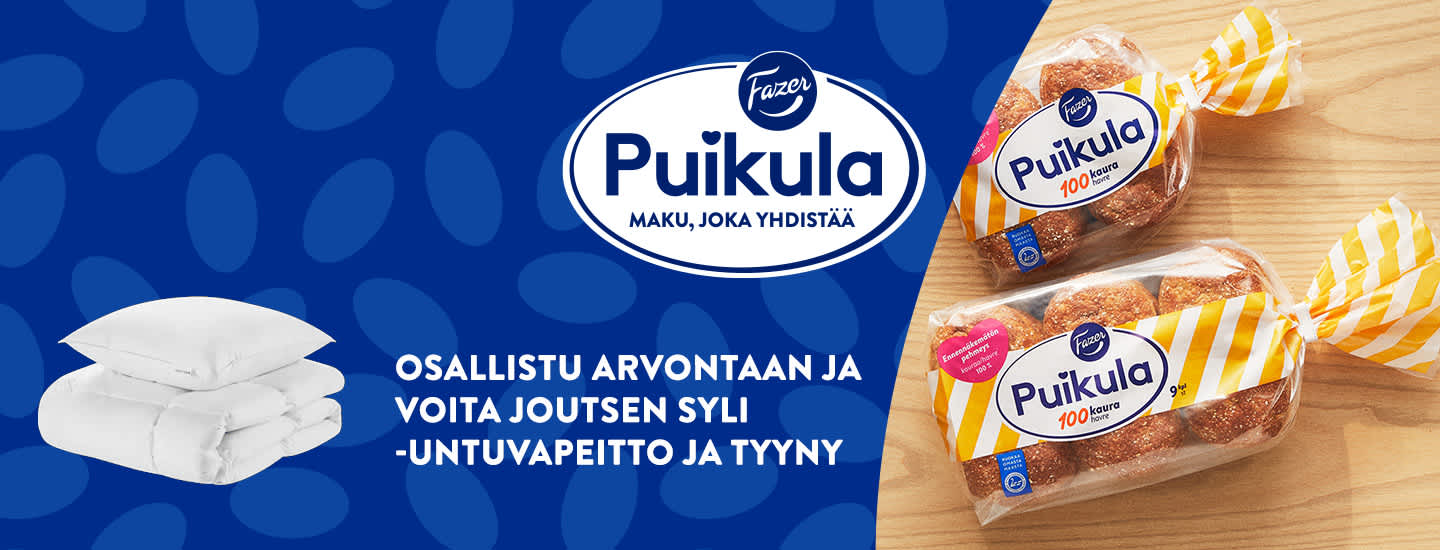 Uudistunut Fazer Puikula 100Kaura – pehmeä alku päivään