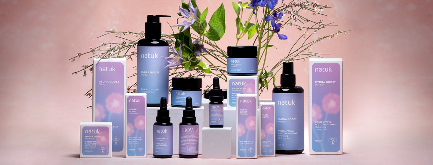 Natuk - Uusi kotimainen luonnonkosmetiikkasarja nyt K-Citymarketeissa