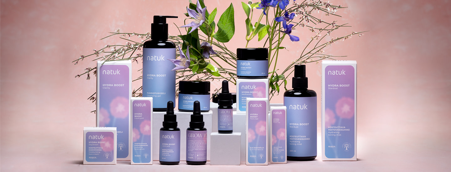 Natuk - Uusi kotimainen luonnonkosmetiikkasarja nyt K-Citymarketeissa