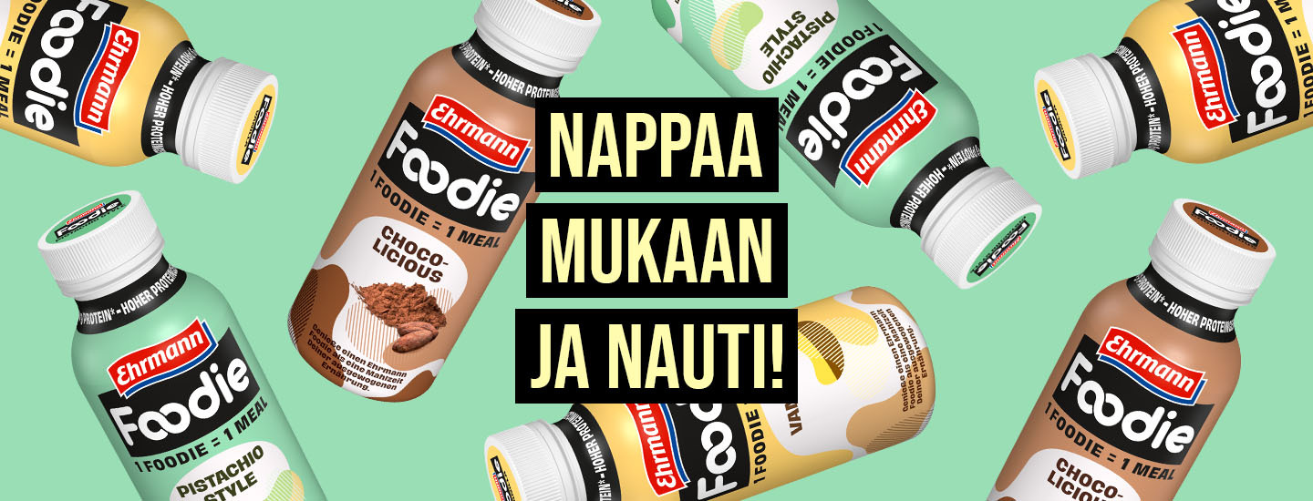 Ehrmann Foodie – Täydellinen ateria kiireiseen arkeen! 