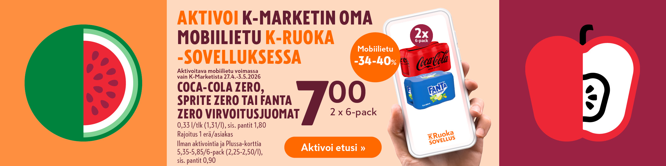 K-Marketin oma mobiilietu 
