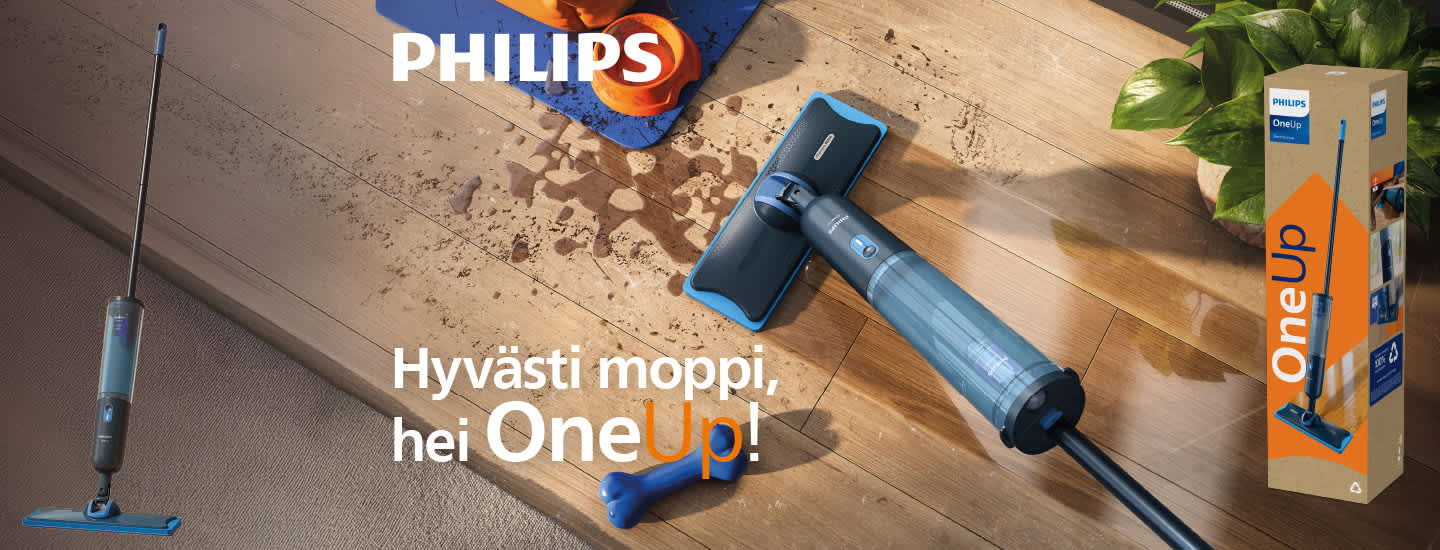 Hyvästi moppi, hei OneUp!