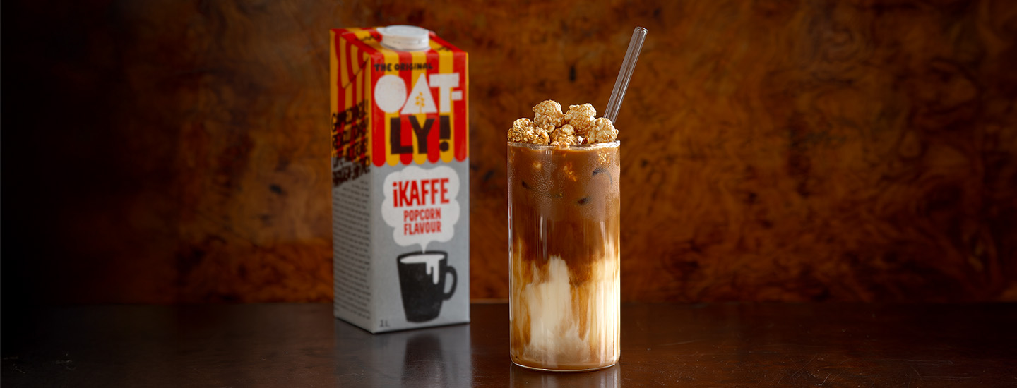 SWEET AND SALTY POPCORN LATTE
