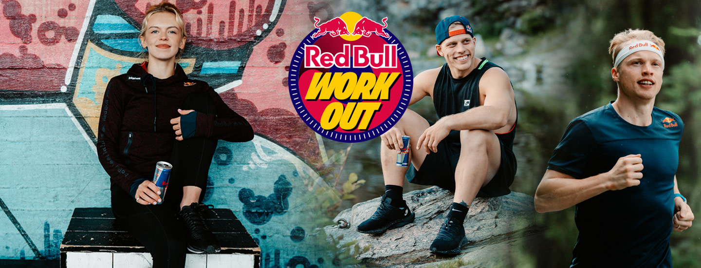 Red Bull Workout - näillä treeniohjelmilla treenaat kuin huippu-urheilija