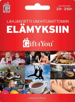 Elämyslahjakortti 250x342