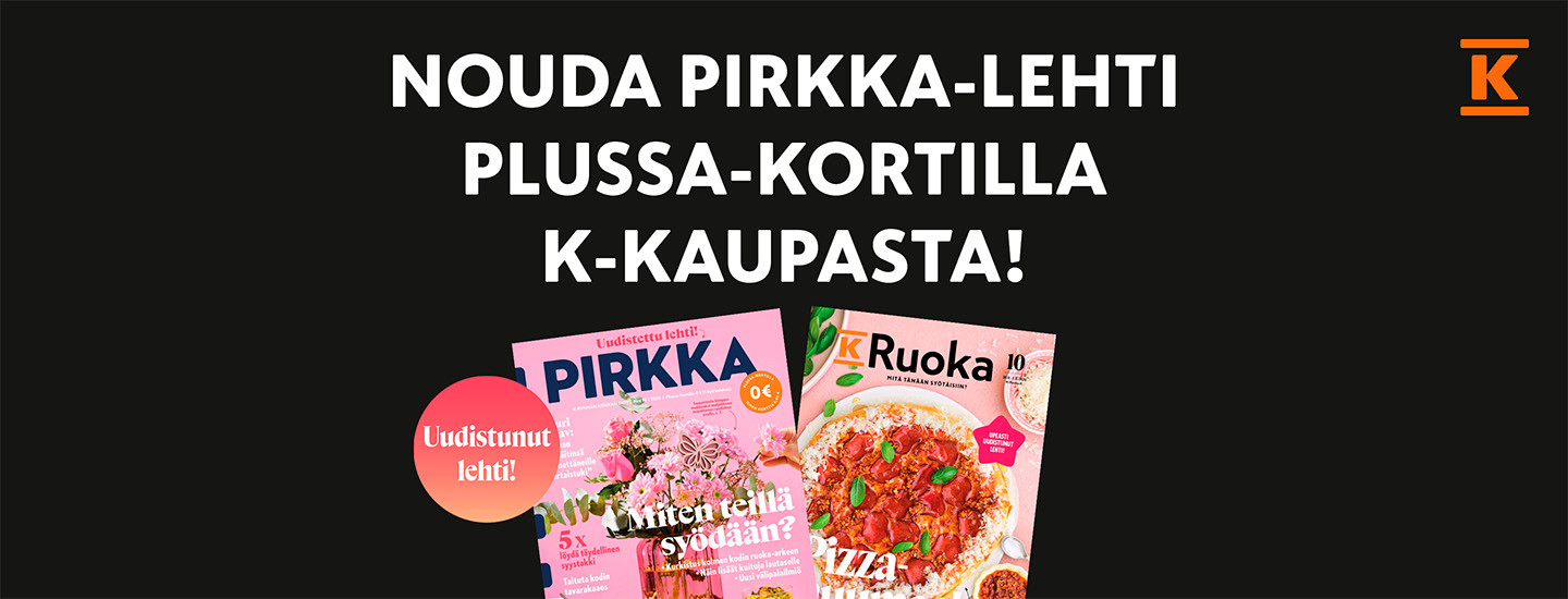 Pirkka-lehti 10 2026 kauppajakelu hero 1440x550
