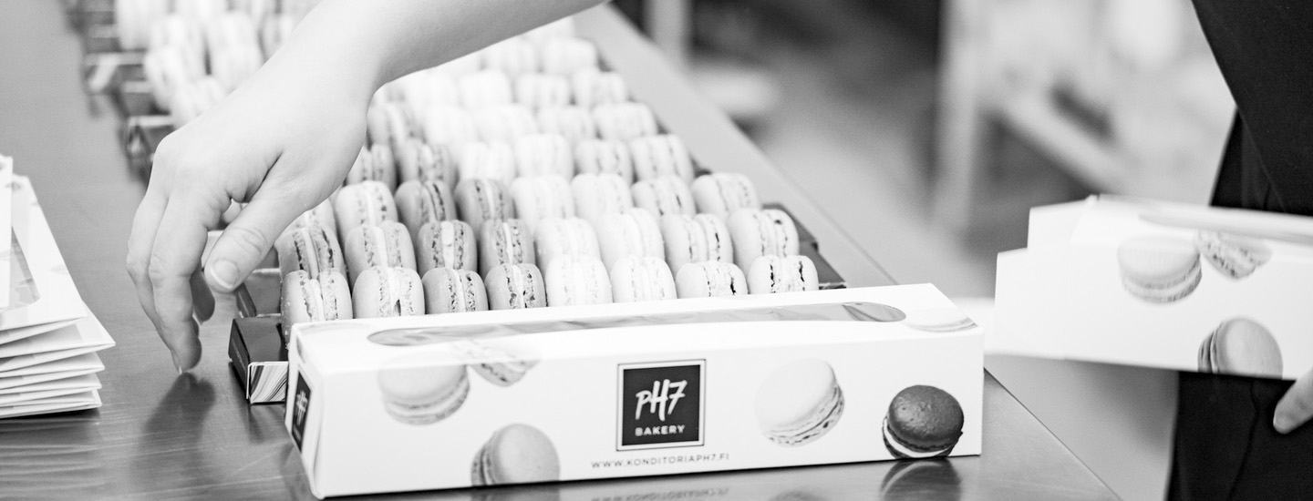 Konditoria pH7 -  Kotimaista premium-laatua juhlaan ja herkutteluhetkiin