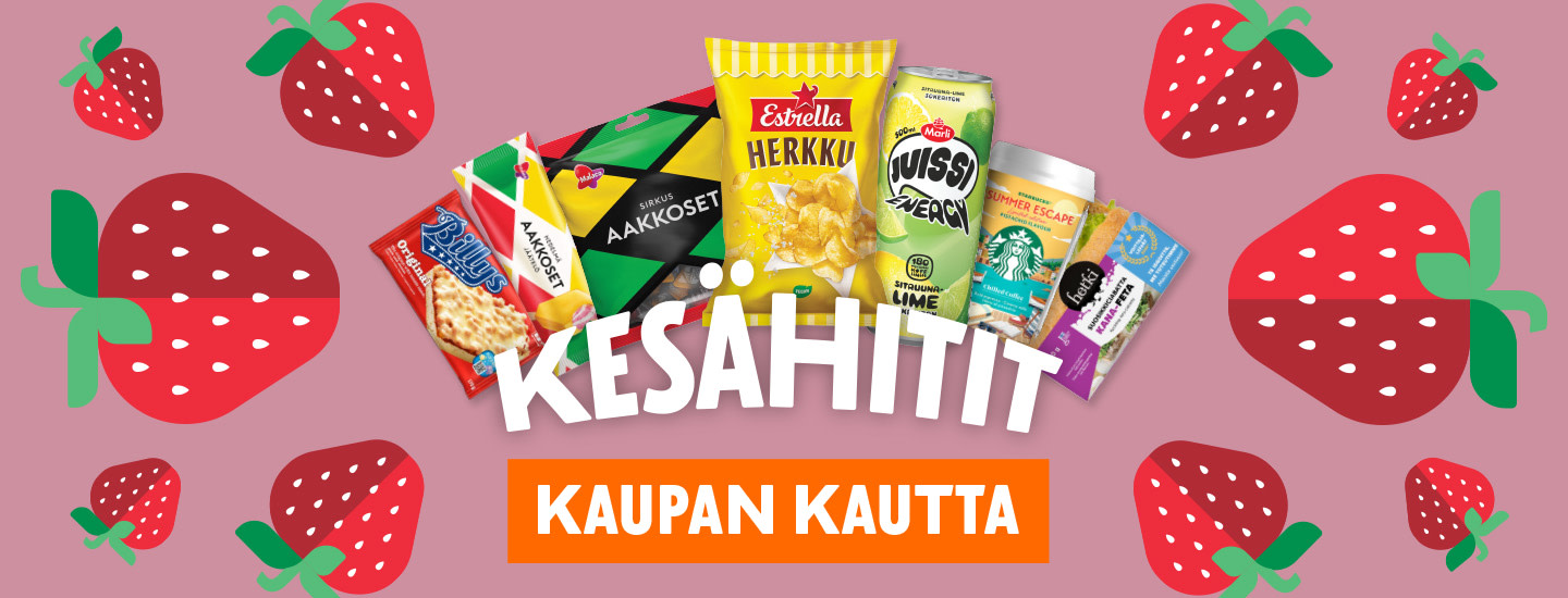 Kesähitit-kampanjan toukokuun tuotteet