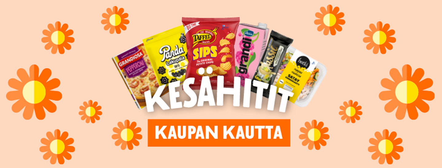 Kesähitit-kampanjan toukokuun tuotteet