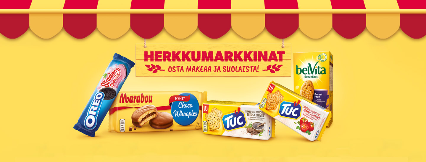 Kesän suolaiset ja makeat uutuuskeksit