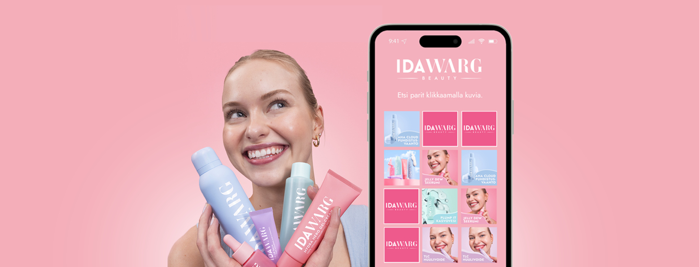 Ida Warg Beauty muistipeli 2026 kansikuva 1440x550