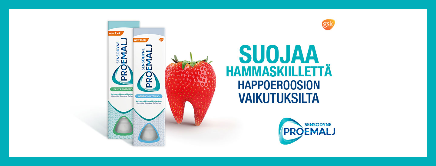 Suojaa hammaskiillettäsi happoeroosion vaikutuksilta