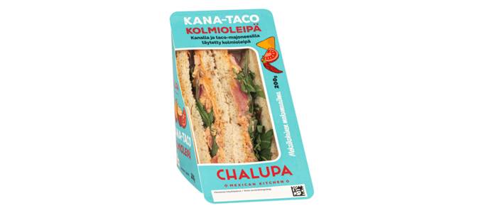 Chalupa kana-taco kolmioleipä 200 g