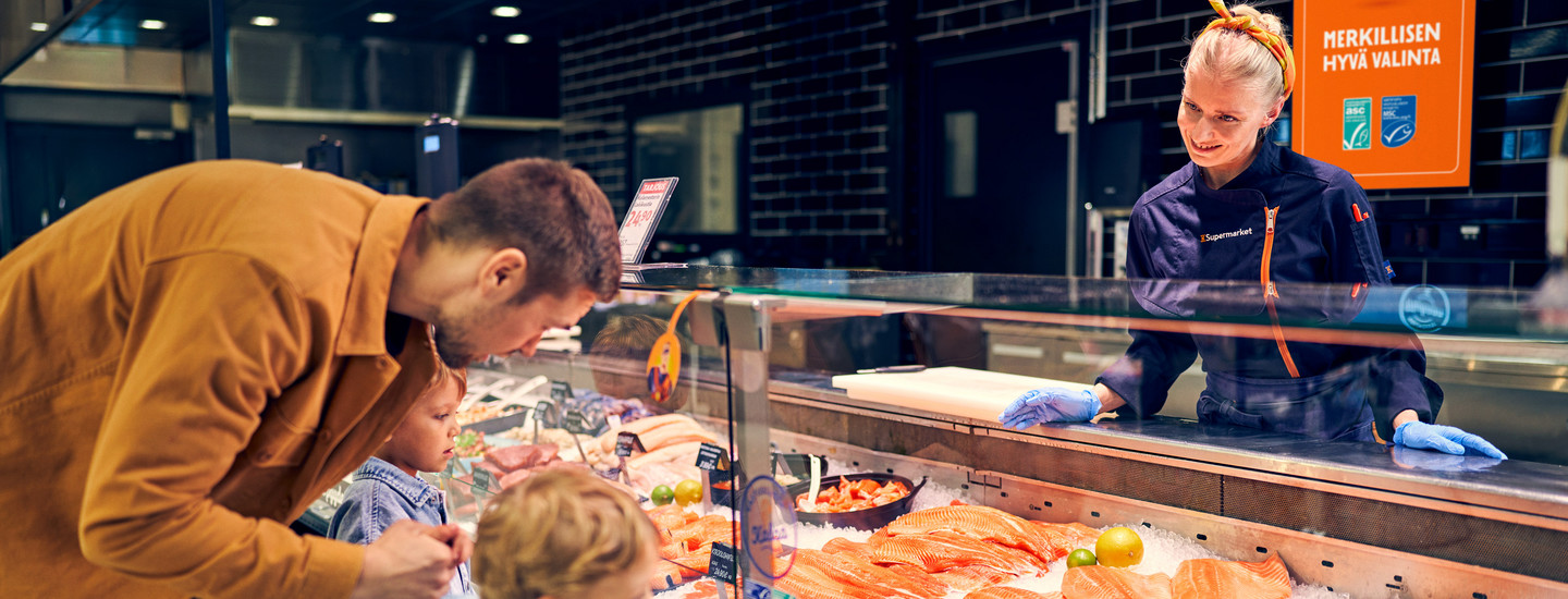 Sertifioidut kalatuotteet yläkuva